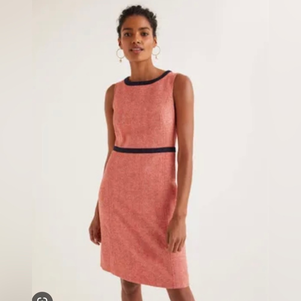 Boden Heritage British Tweed Sleeveless Dress Size 10 Regular